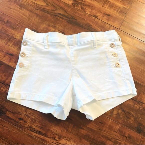 Abercrombie Kids White Sailer Short